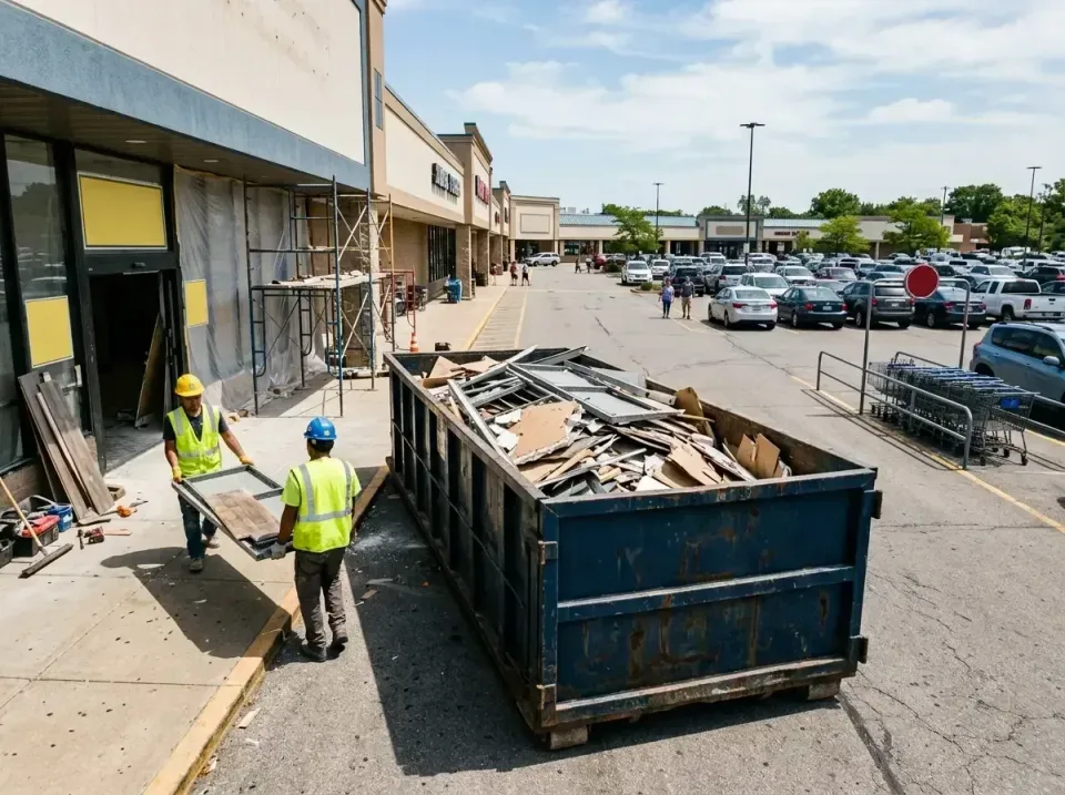 retail-store-renovation-debris-003 — frequently asked questions, Roll-off Dumpster Rentals in Brandermill, VA